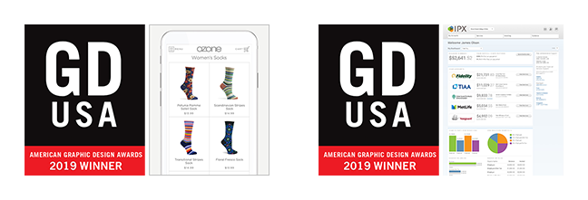 American Graphic Design Awards 2019- Very Memorable, Internet Design